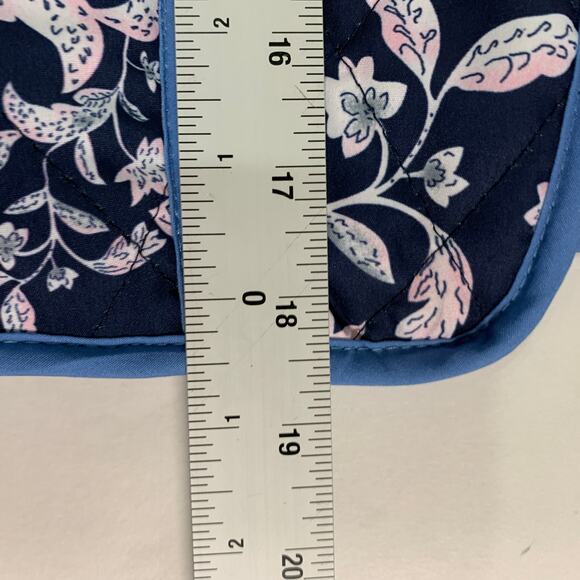 Alter Ego Fashions S Perri Quilted Reversible Jacket Blue Floral Hipster Cottage - Picture 8 of 10